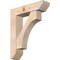 Ekena Millwork Westlake Slat Smooth Bracket w/ Offset Brace, Douglas Fir, 7 1/2"W x 30"D x 36"H BKT0806X30X36WTL06SDF - alternate 1